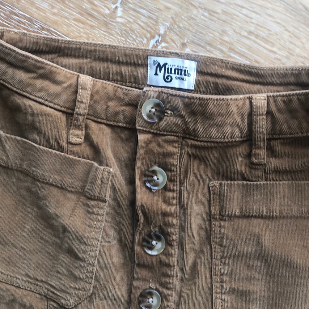 Show me your mumu corduroy mini skirt - Picture 3 of 4